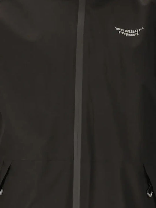 Wasserdichte Jacke Schwarz