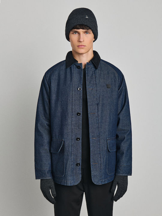 Blaue Jeansjacke