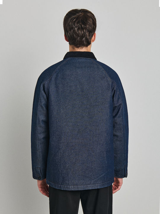 Blaue Jeansjacke