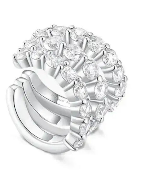 Ασημένιο Πετράτο Ear Cuff Ania Haie 925 Pave Triple Wrap E079-02h E079-02h Ασήμι Ασημένιο Πετράτο Ear Cuff Ania Haie 925 Pave Triple Wrap E079-02h E079-02h Ασήμι