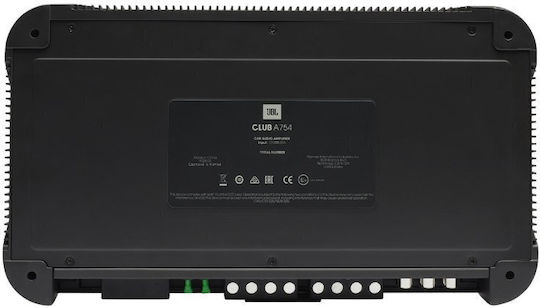 JBL Club A754 Ενισχυτής Αυτοκινήτου 4 Καναλιών DSP