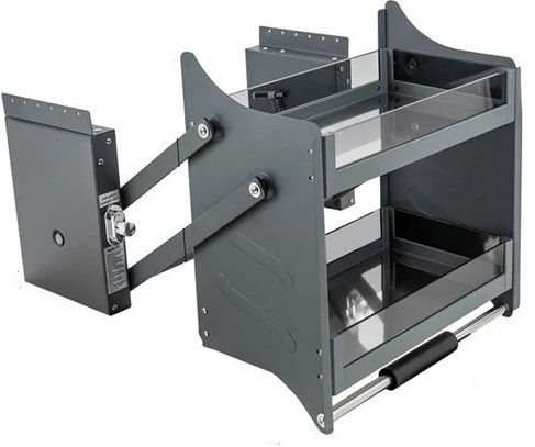 Finetto Hanging Metal Shelf Grey