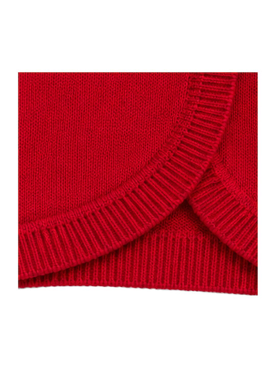 Kinderbolero Gestrickt Rot