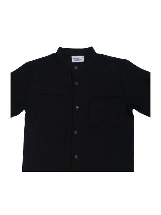Kids Long-Sleeved Shirt Black