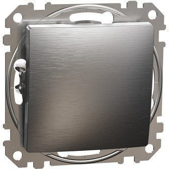 Schneider Electric Recessed Wall Switch Without Frame Medium Silver