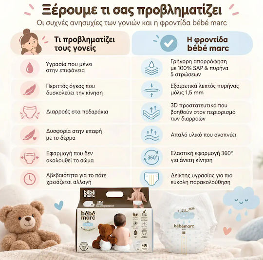Scutece Chiloțel Nr. 3 pentru 6-11 kg 44 bucăți