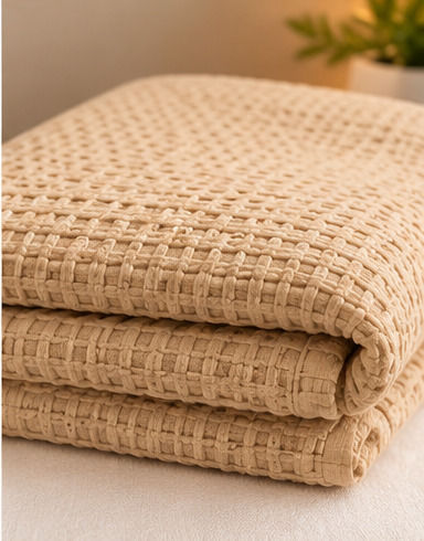 Decotelia Piquédecke für 1,5 Personen 180 x 270 cm Beige