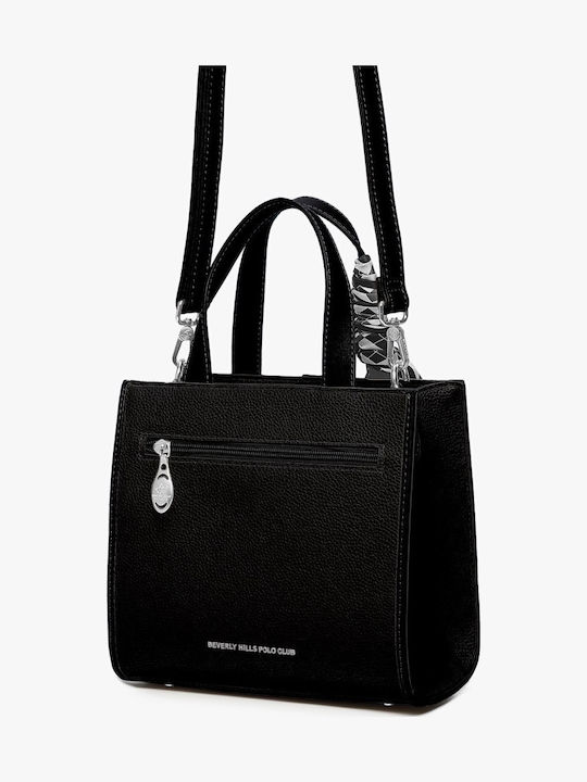 Women's Black Satchel Bag