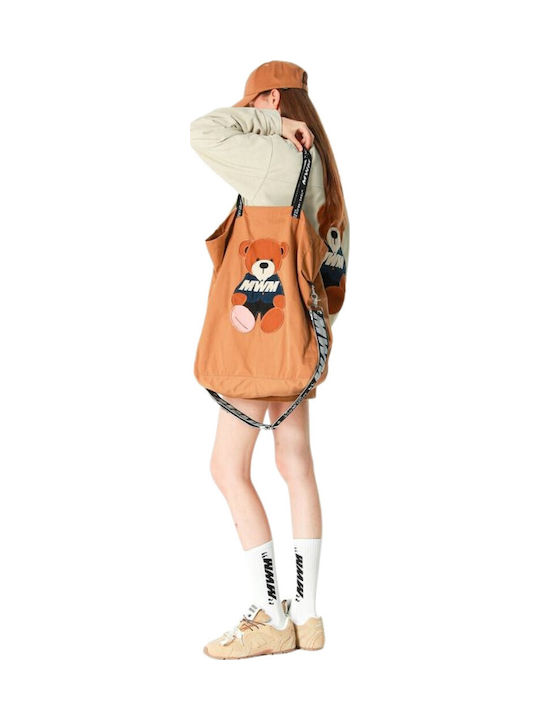 Fabric Women's Tote Bag Camel