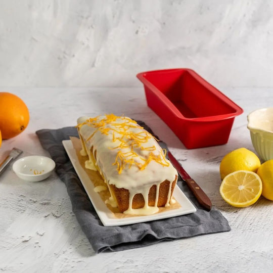 Dr. Oetker Φόρμα Κέικ Ορθογώνια Πλατινικής Σιλικόνης 24cm
