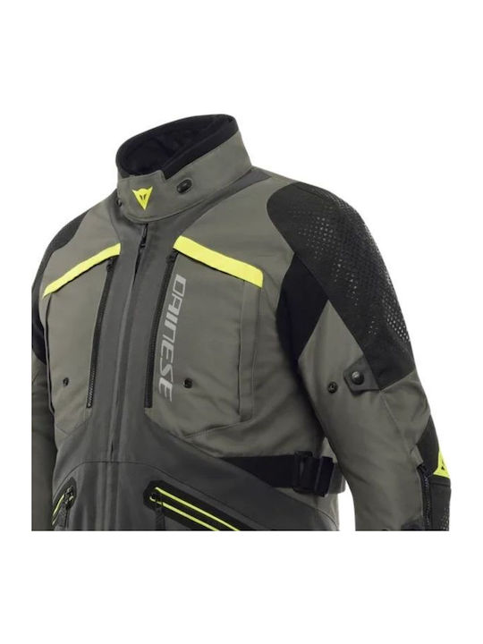 Gullfoss Men’s 4-Season Waterproof Riding Jacket Deep Lichen/Ebony