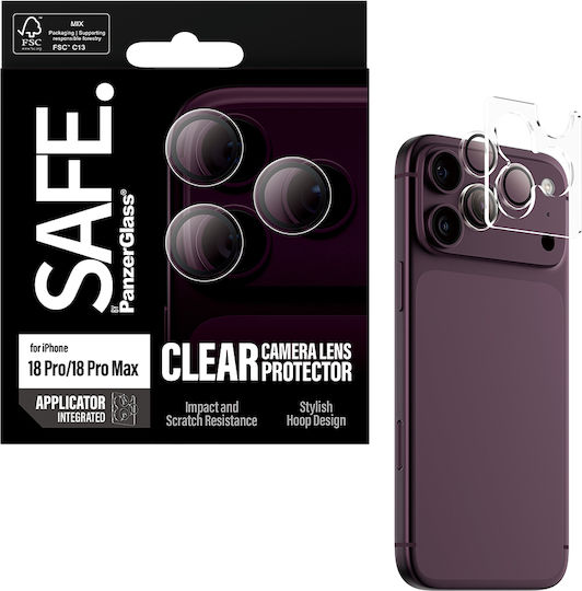Safe By Panzerglass Camera Lens Protector Transparent Apple Iphone 18 Pro Pro Max