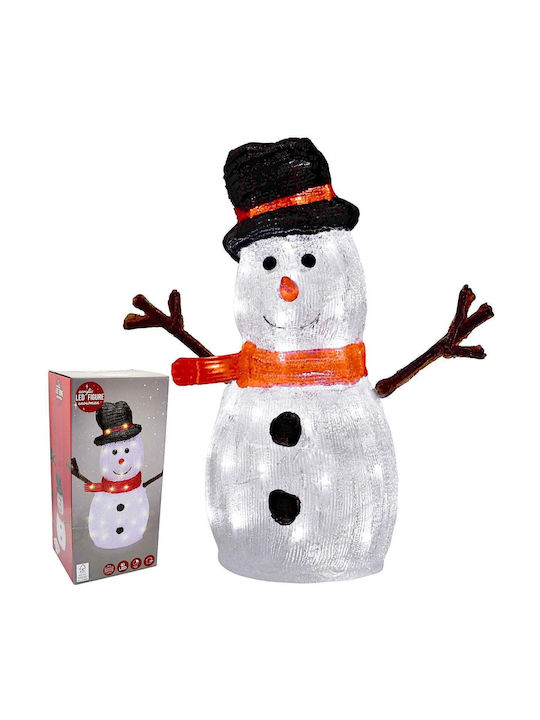 Home&Styling Collection Beleuchtete Weihnachtsfigur aus Kunststoff Schneemann Höhe 40cm Home&Styling Collection Beleuchtete Weihnachtsfigur aus Kunststoff Schneemann Höhe 40cm