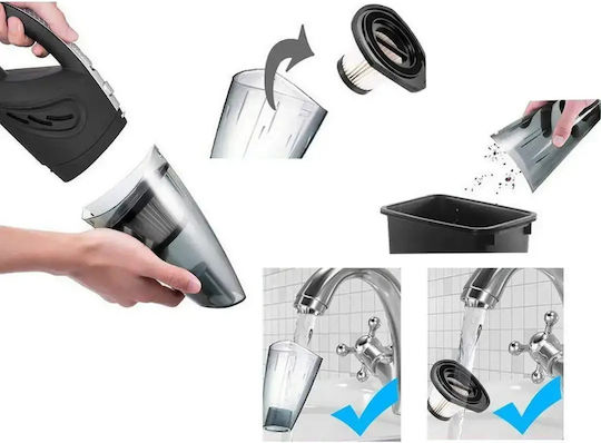 Verk Group Rechargeable Car Handheld Vacuum 12V 120W