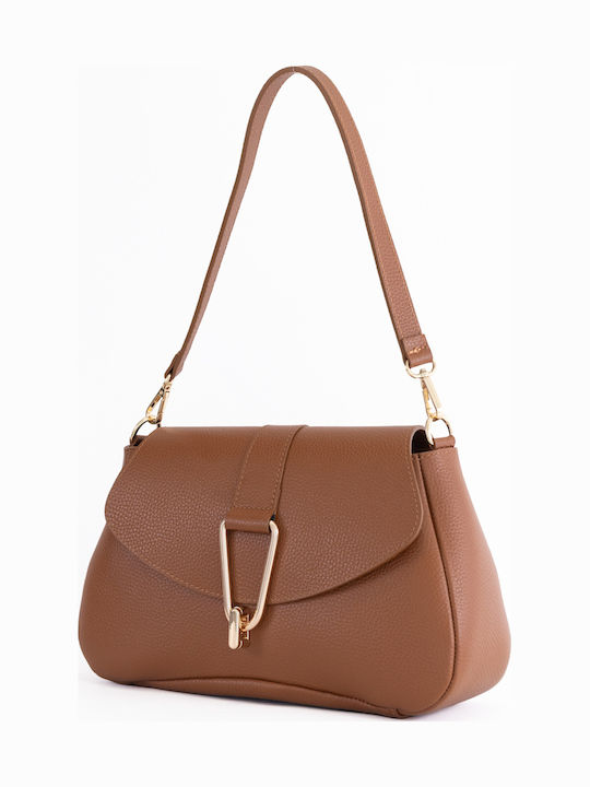 Leather Women's Flap Bag Black