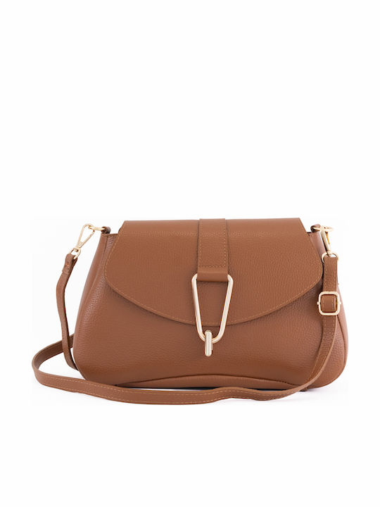 Leather Women's Flap Bag Black