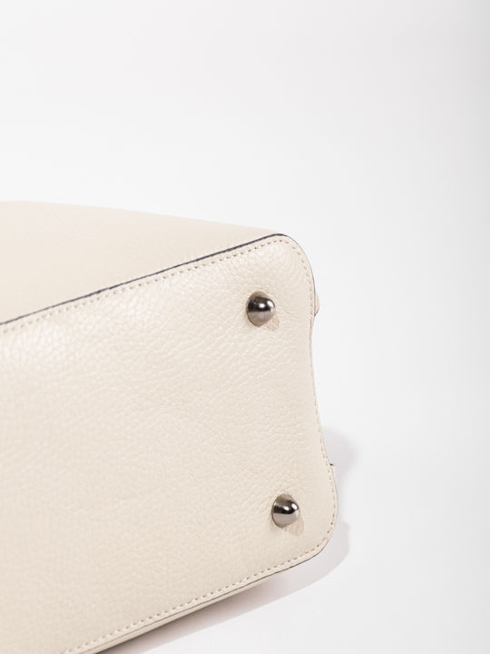 Black Leather Women's Tote Bag