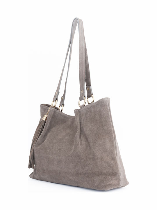 Leather Women's Tote Bag Black