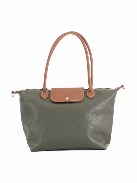 Black Leather Women's Tote Bag