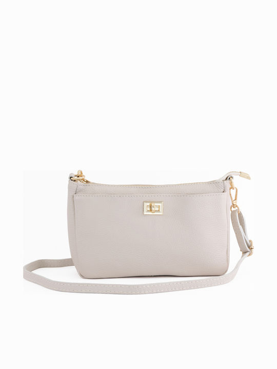 Brown Chocolate Leather Women's Shoulder Bag