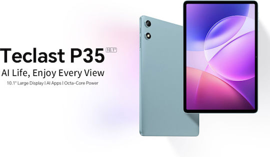 P35 10,1-Zoll-Tablet (3 GB/32 GB) Blau