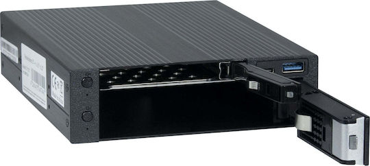 Inter-Tech Θήκη για Σκληρό Δίσκο SATA III με σύνδεση USB 3.0 SATA Type-C