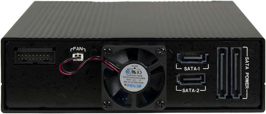 Inter-Tech Θήκη για Σκληρό Δίσκο SATA III με σύνδεση USB 3.0 SATA Type-C