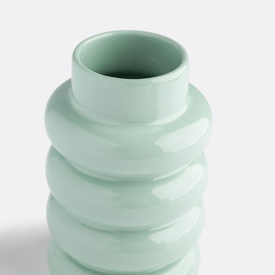La Redoute Interieurs Vaz Ceramic Verde Φ12xÎ16,5 cm La Redoute Interieurs Vaz Ceramic Verde Φ12xÎ16,5 cm