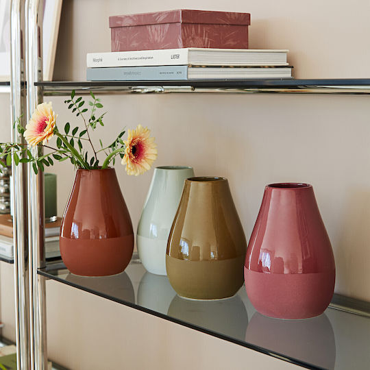 La Redoute Interieurs Vazǎ Ceramică Maro 13x13xÎ19cm La Redoute Interieurs Vazǎ Ceramică Maro 13x13xÎ19cm