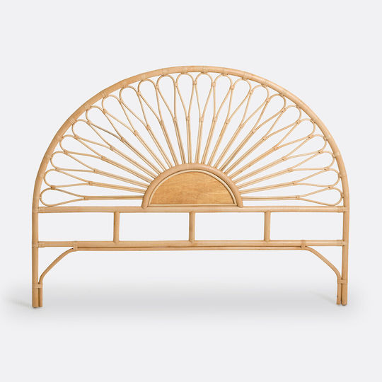 La Redoute Interieurs Kopfteil aus Korbweide Beige 127x120 cm
