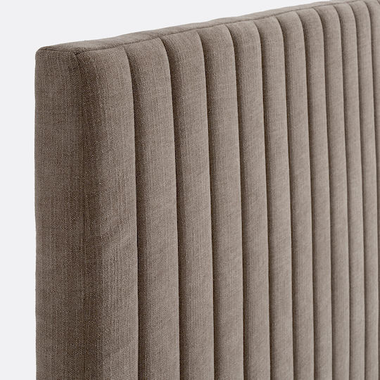La Redoute Interieurs Stoff-Kopfteil für Bett Braun 133x130 cm