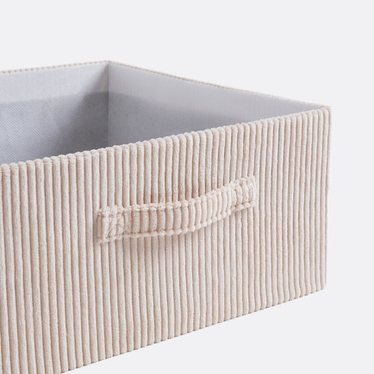 La Redoute Interieurs Stoff-Aufbewahrungsbox mit Deckel 31 cm