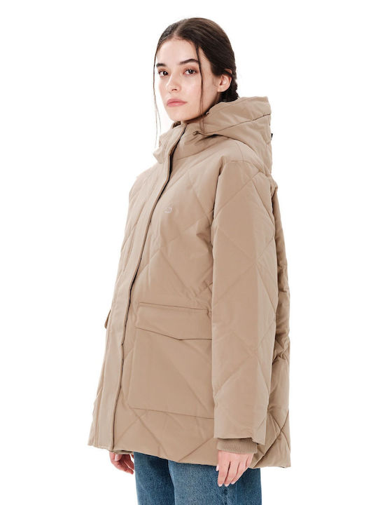 Emerson Μπουφάν Puffer Μπεζ
