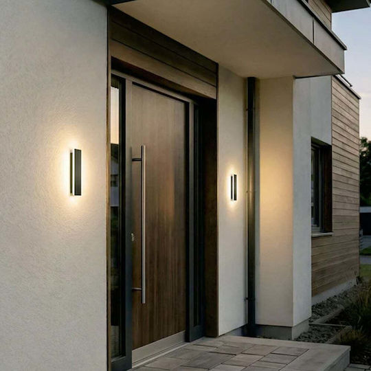 Calex Linear Wall-Mounted LED Light IP65 12W with Warm White Light 60x8 cm