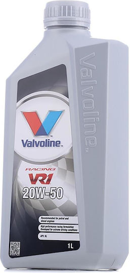 Valvoline VR1 Racing Синтетично Автомобилно Масло 20W-50 1lt