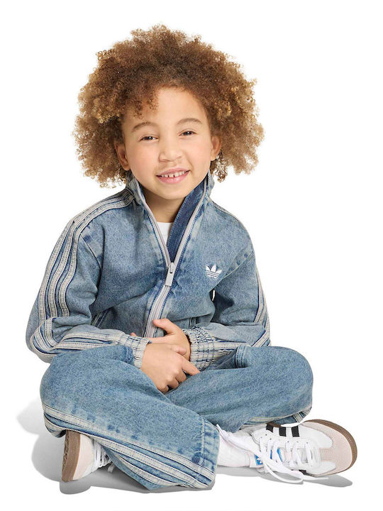Kids Sports Jacket Short Blue