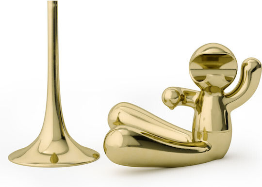Umbra Metal Gold Buddy Rodeo Bottle Opener 10x9x13