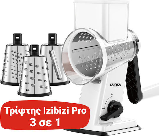Izibizi με Μηχανισμό Τρίφτης για Φρούτα & Λαχανικά