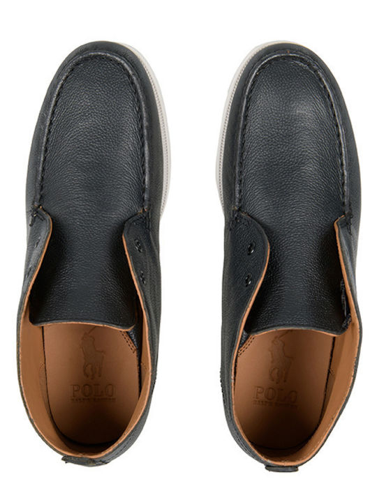 Merton Leather Men's Loafers in Black