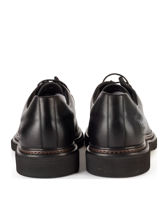 Black Leather Men's Dress Shoes