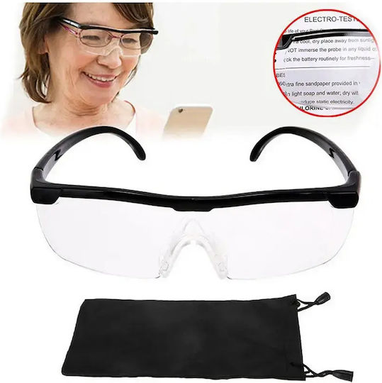 Vergrößerungsbrille Big Vision Angegebene Vergrößerung 160 % Etui