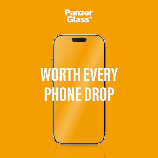 PanzerGlass Displayschutzfolie iPhone 17 iPhone 16 Pro Ultra-Wide Fit mit EasyAligner