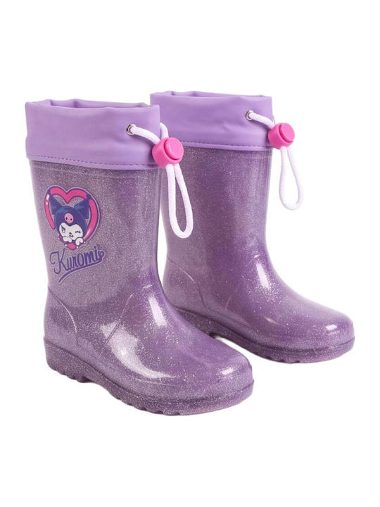 Kinder Gummistiefel Flieder