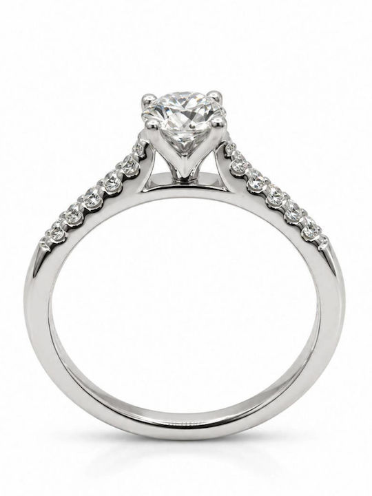 Mar & Co Diamonds Солитер от Бяло Злато 14K