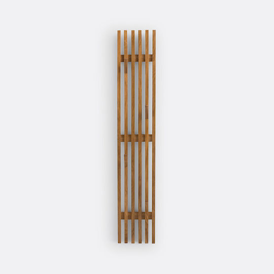 La Redoute Interieurs Holz-Wandgarderobe mit 4 Haken 125x21x120cm