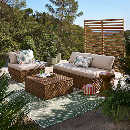 La Redoute Interieurs Wooden Fence Panel La Redoute Interieurs Wooden Fence Panel