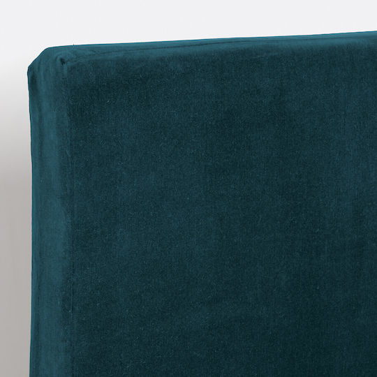 La Redoute Interieurs Blue Fabric Bed Headboard