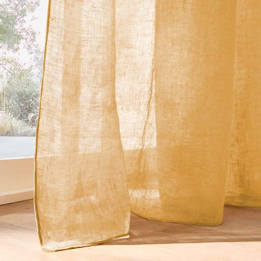 La Redoute Interieurs Perdea Cu Magazin Online Galbenă 135x350cm