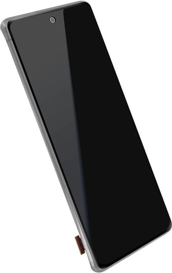 Екран със Сензорен Механизъм и Рамка за  Galaxy S20 FE 5G (Бял)