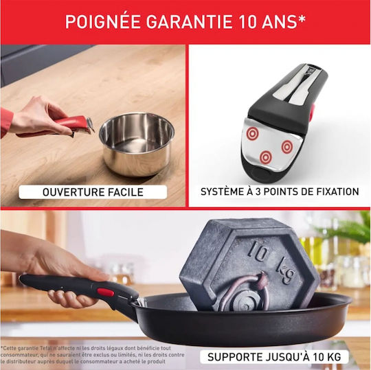 Tefal Ingenio Emotion Σετ Μαγειρικά Σκεύη 3 τεμαχιών Tefal Ingenio Emotion Σετ Μαγειρικά Σκεύη 3 τεμαχιών